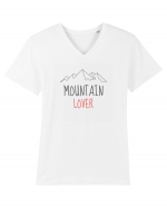 Mountain Lover Tricou mânecă scurtă guler V Bărbat Presenter