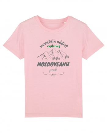 Mountain Addict Moldoveanu Peak Cotton Pink