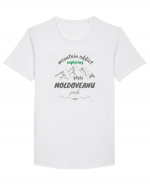 Mountain Addict Moldoveanu Peak Tricou mânecă scurtă guler larg Bărbat Skater