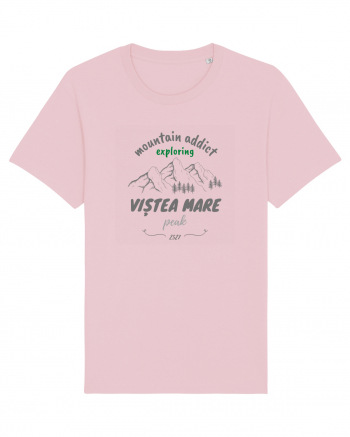 Mountain Addict Viștea Mare Peak Cotton Pink
