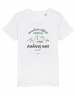 Mountain Addict Parângul Mare Peak Tricou mânecă scurtă  Copii Mini Creator