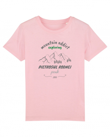 Mountain Addict Pietrosul Rodnei Peak Cotton Pink