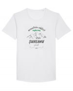 Mountain Addict Șureanu Peak Tricou mânecă scurtă guler larg Bărbat Skater