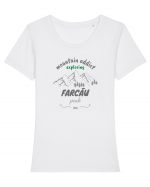 Mountain Addict Farcău Peak Tricou mânecă scurtă guler larg fitted Damă Expresser
