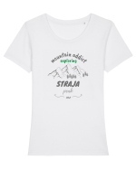 Mountain Addict Straja Peak Tricou mânecă scurtă guler larg fitted Damă Expresser