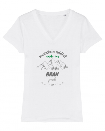 Mountain Addict Bran Peak White