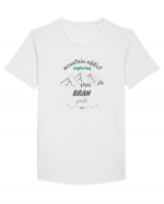 Mountain Addict Bran Peak Tricou mânecă scurtă guler larg Bărbat Skater