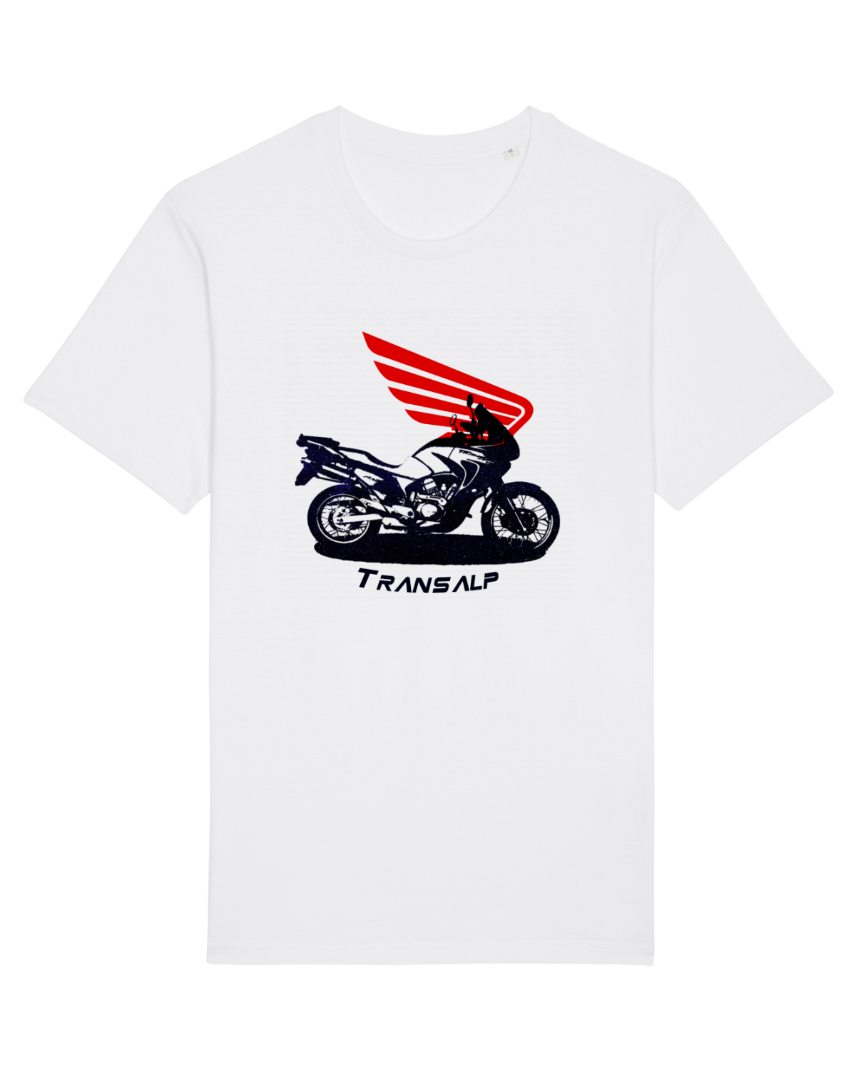 Tricou mânecă scurtă Unisex Rocker White