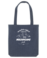 Mountain Addict Moldoveanu Peak White (Vârful Moldoveanu) Sacoșă textilă