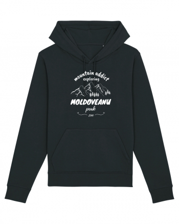Mountain Addict Moldoveanu Peak White (Vârful Moldoveanu) Black