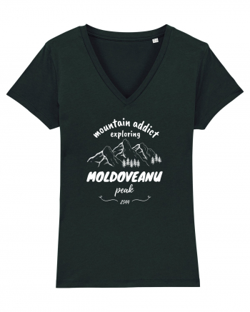 Mountain Addict Moldoveanu Peak White (Vârful Moldoveanu) Black