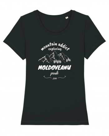 Mountain Addict Moldoveanu Peak White (Vârful Moldoveanu) Black