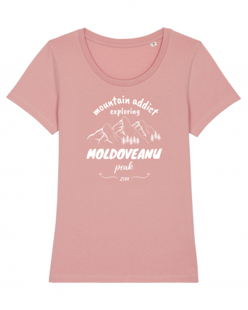 Mountain Addict Moldoveanu Peak White (Vârful Moldoveanu) Canyon Pink