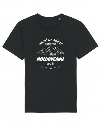 Mountain Addict Moldoveanu Peak White (Vârful Moldoveanu) Black
