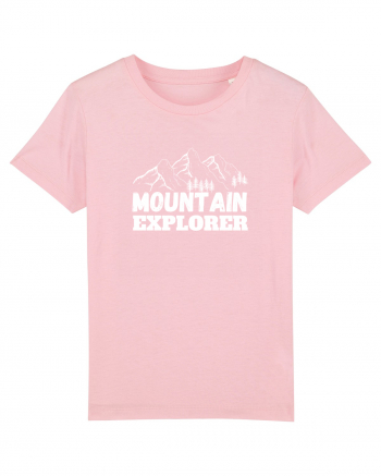 Mountain Explorer White Cotton Pink
