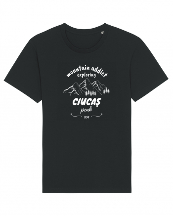 Mountain Addict Ciucaș Peak White (Vârful Ciucaș) Black