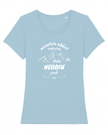 Mountain Addict Negoiu Peak (Vârful Negoiu)  Sky Blue