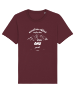 Mountain Addict Omu Peak White (Vârful Omu)  Tricou mânecă scurtă Unisex Rocker