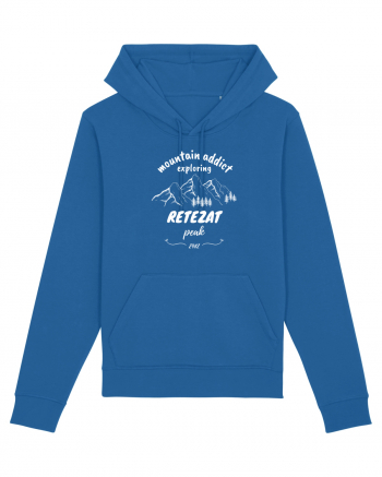 Mountain Addict Retezat Peak White (Vârful Retezat)  Royal Blue