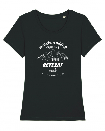 Mountain Addict Retezat Peak White (Vârful Retezat)  Black