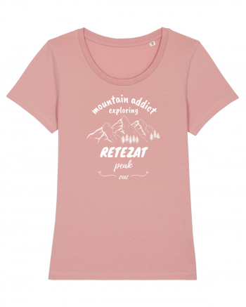 Mountain Addict Retezat Peak White (Vârful Retezat)  Canyon Pink