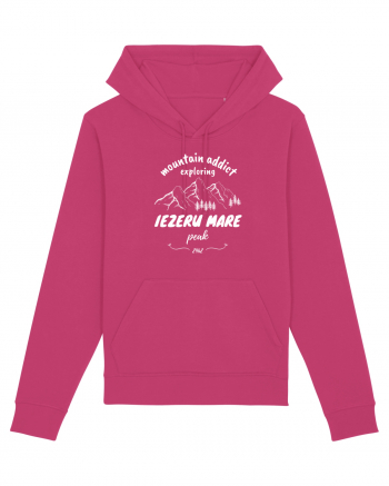 Mountain Addict Iezeru Mare Peak White (Vârful Iezeru Mare)  Raspberry