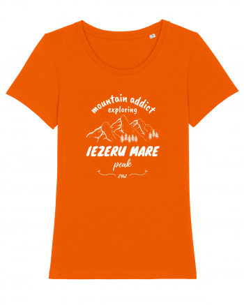 Mountain Addict Iezeru Mare Peak White (Vârful Iezeru Mare)  Bright Orange