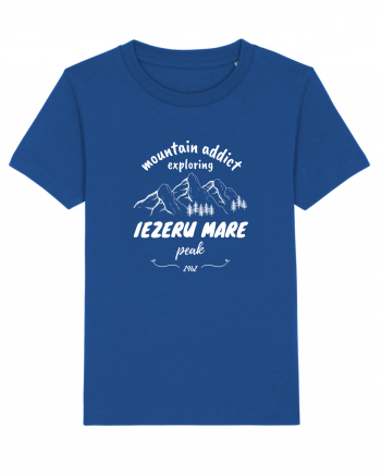 Mountain Addict Iezeru Mare Peak White (Vârful Iezeru Mare)  Majorelle Blue
