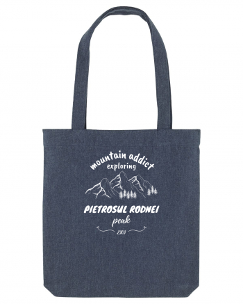 Mountain Addict Pietrosul Rodnei Peak White (Vârful Pietrosul Rodnei) Midnight Blue