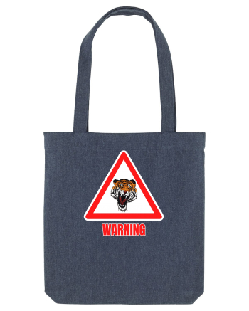 Tiger Warning Midnight Blue