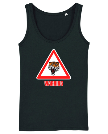 Tiger Warning Black
