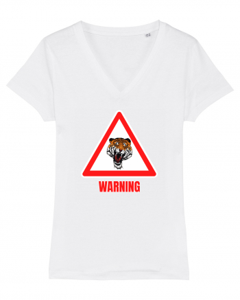 Tiger Warning White