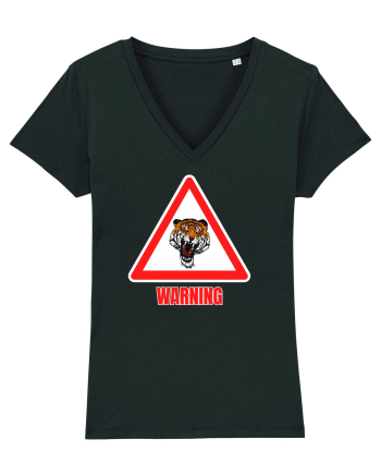 Tiger Warning Black