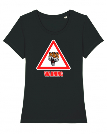 Tiger Warning Black