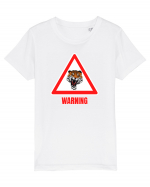 Tiger Warning Tricou mânecă scurtă  Copii Mini Creator