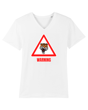 Tiger Warning White