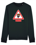 Tiger Warning Bluză mânecă lungă Unisex Rise