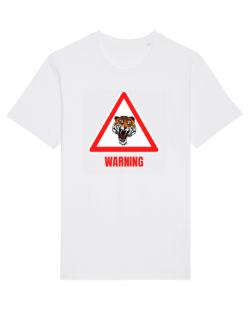 Tiger Warning White
