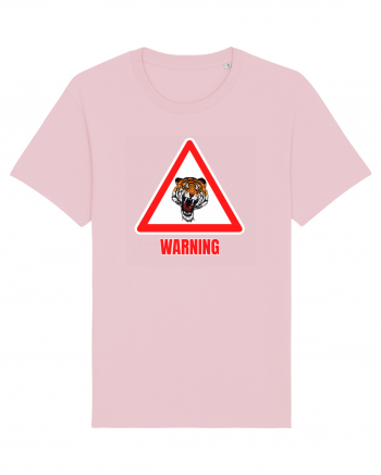 Tiger Warning Cotton Pink