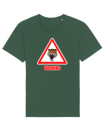 Tiger Warning Tricou mânecă scurtă Unisex Rocker