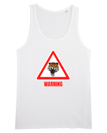 Tiger Warning White