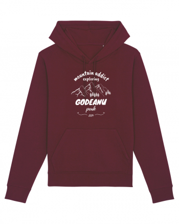 Mountain Addict Godeanu Peak (Vârful Godeanu)  Burgundy
