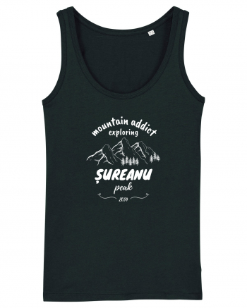 Mountain Addict Șureanu Peak White (Vârful Șureanu)  Black