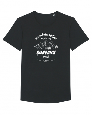 Mountain Addict Șureanu Peak White (Vârful Șureanu)  Black
