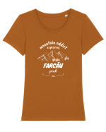 Mountain Addict Farcău Peak (Vârful Farcău)  Tricou mânecă scurtă guler larg fitted Damă Expresser