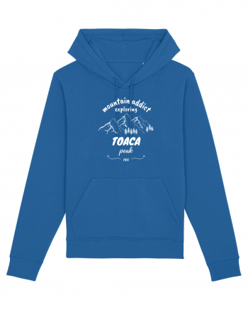 Mountain Addict Toaca Peak White (Vârful Toaca)  Royal Blue