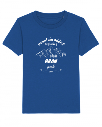 Mountain Addict Bran Peak White (Vârful Bran) Majorelle Blue