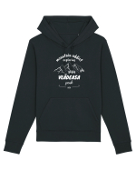 Mountain Addict Vlădeasa Peak White (Vârful Vlădeasa)  Hanorac Unisex Drummer