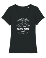 Mountain Addict Heniu Mare Peak White (Vârful Heniu Mare)  Tricou mânecă scurtă guler larg fitted Damă Expresser