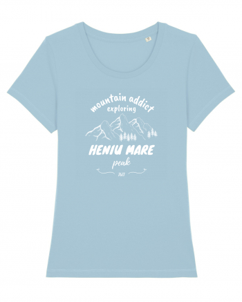 Mountain Addict Heniu Mare Peak White (Vârful Heniu Mare)  Sky Blue